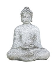 Meditation Buddha Grey Colour -158 G 12cm
