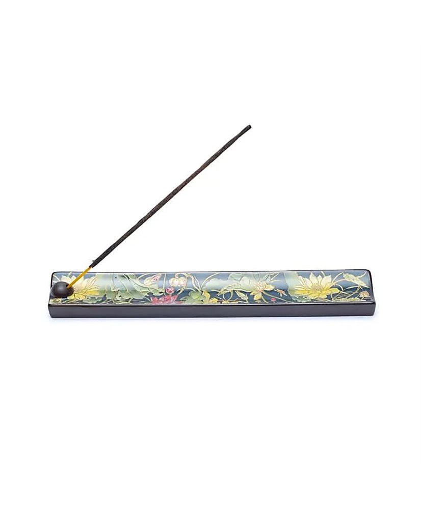 Ceramic Incense Holder Lotus Pond - 22.5cm