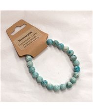 Hemimorphite 8mm Round Bead Stretch Bracelets