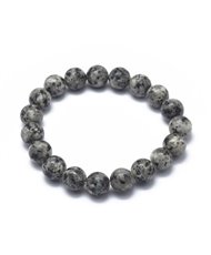 Larvikite 8mm Round Bead Stretch Bracelets