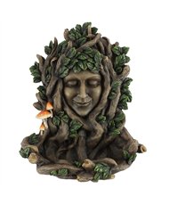 Green Goddess Bird Feeder Hanging Plaque 