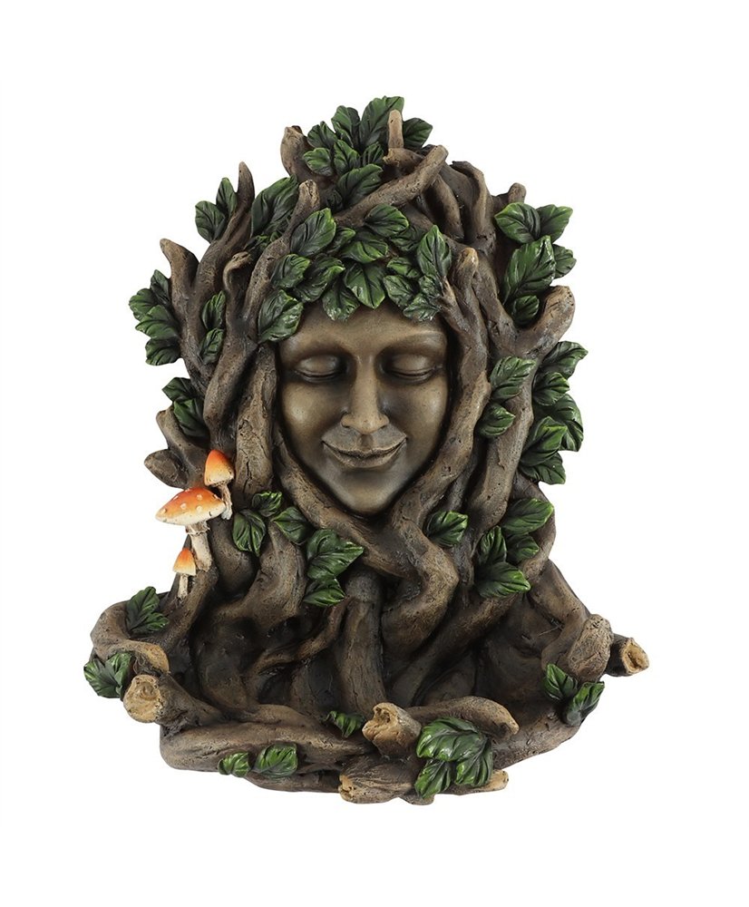 Green Goddess Bird Feeder Hanging Plaque 