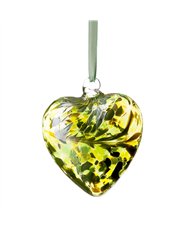 August Birthstone Heart "Peridot "