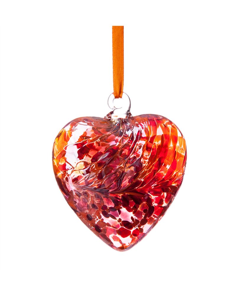 July Birthstone Heart "Ruby"