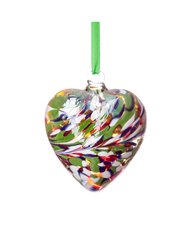 October Birthstone Heart "Opal"