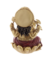 Gold & Red Ganesh Statue 16cm