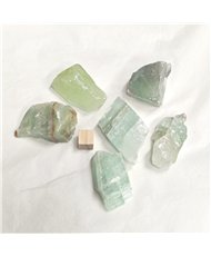 Green Calcite Rough - 3-4cm