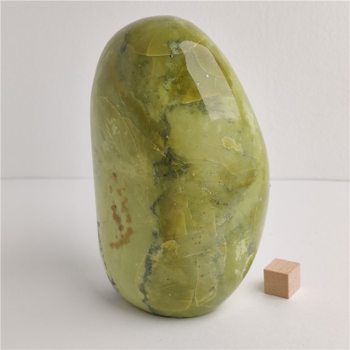 Serpentine and Pyrite FreeForm