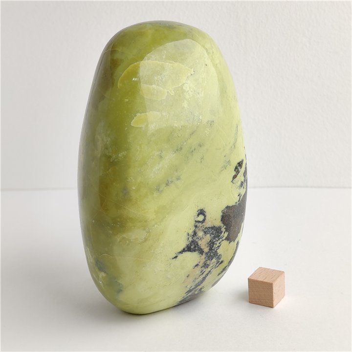 Serpentine and Pyrite FreeForm