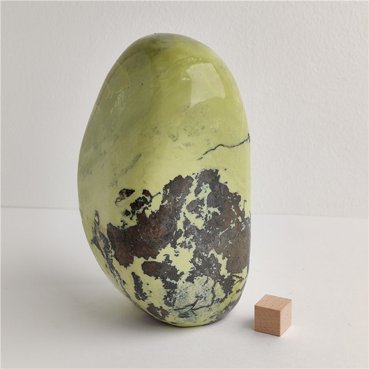 Serpentine and Pyrite FreeForm