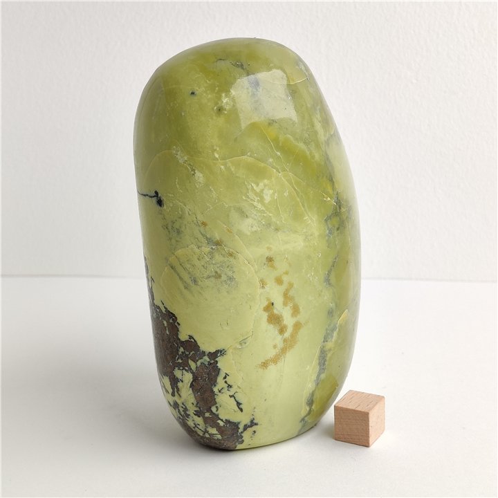 Serpentine and Pyrite FreeForm