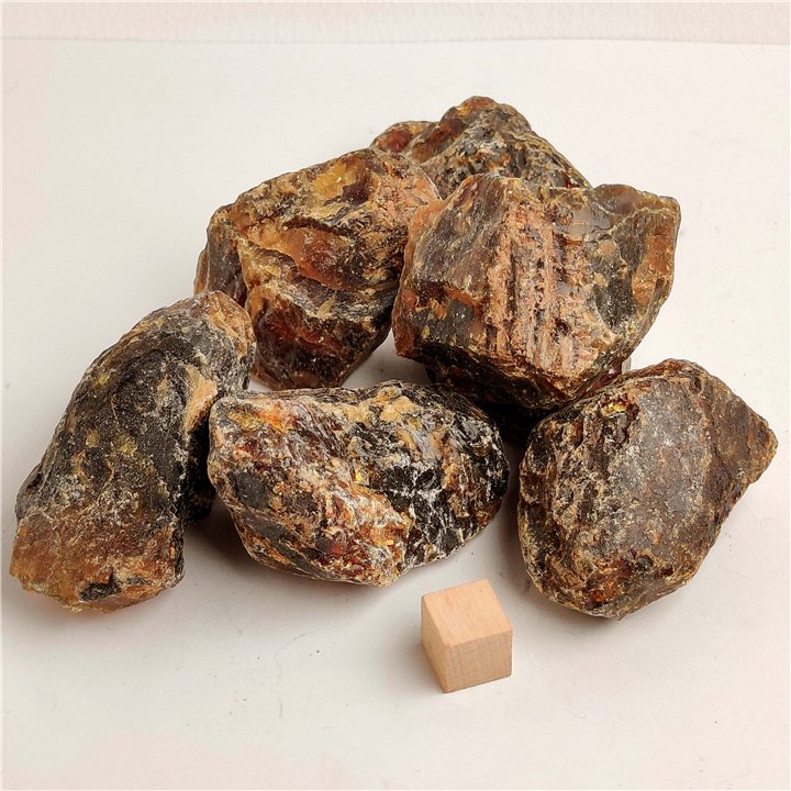Amber Rough Rocks 40-50mm