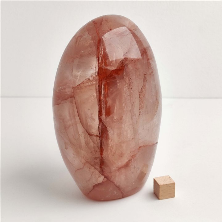 Red Hematoid Quartz Freeform - 11cm - 671g
