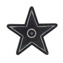 Black Star Incense Holder