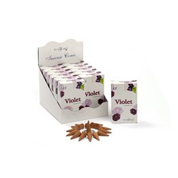 Violet Incense Cones x15 - Stamford