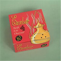 Charcoal discs - rolls of 10