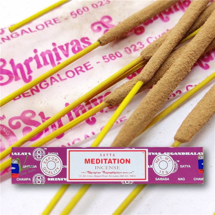 Meditation Incense Sticks by Satya - Export Quality