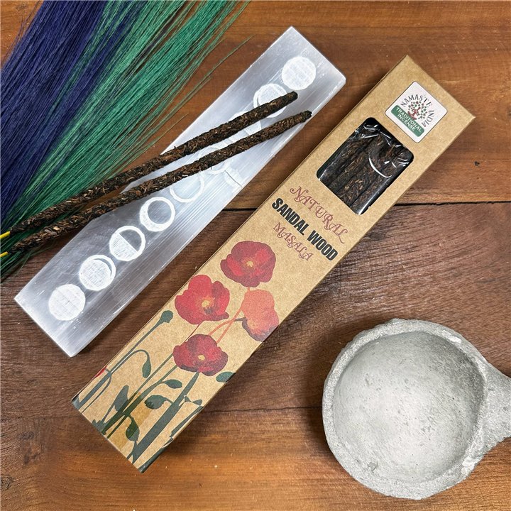 Sandalwood Natural Botanical Masala Premium Incense Sticks