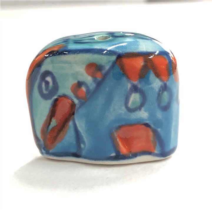 Hand Painted Mini Ceramic Elephant Incense Holder