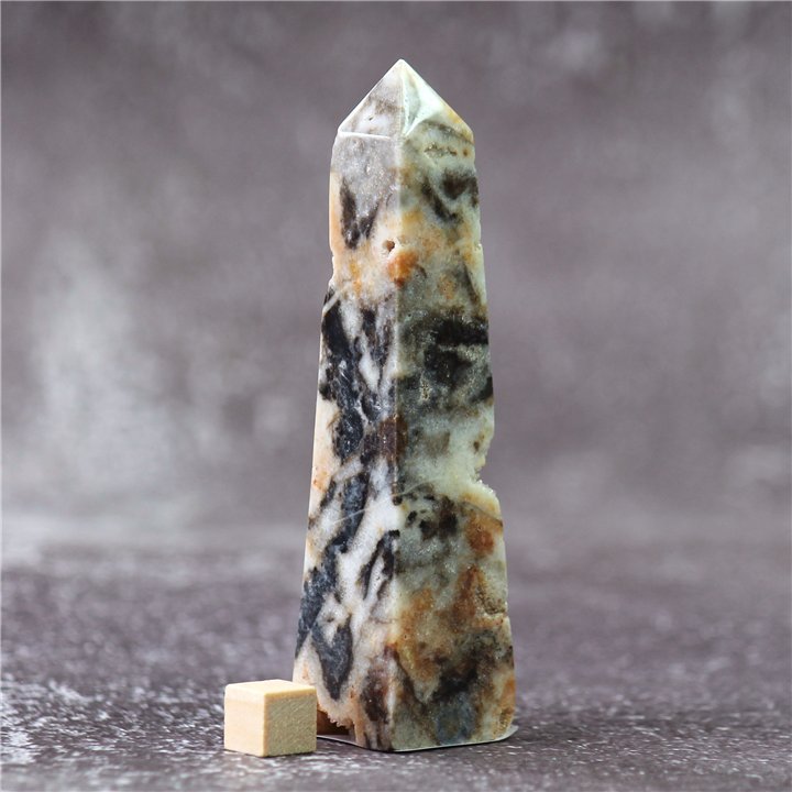 Zebra Agate Tower - 10cm - 90g