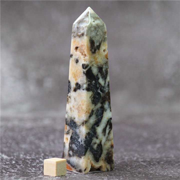 Zebra Agate Tower - 10cm - 90g