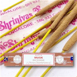 Musk Incense Sticks by Satya - Export Quality
