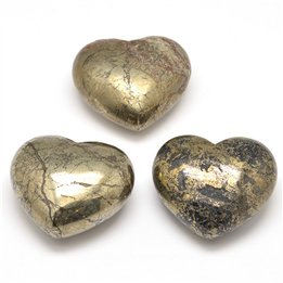 Pyrite Heart 45mm