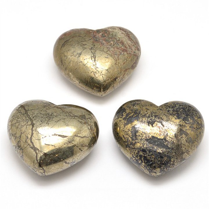 Pyrite Heart 45mm