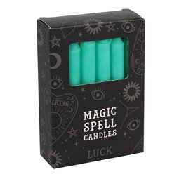 Spell Candles – Green - Pack of 12 