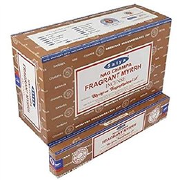 Fragrant Myrrh Satya Incense Sticks 15g