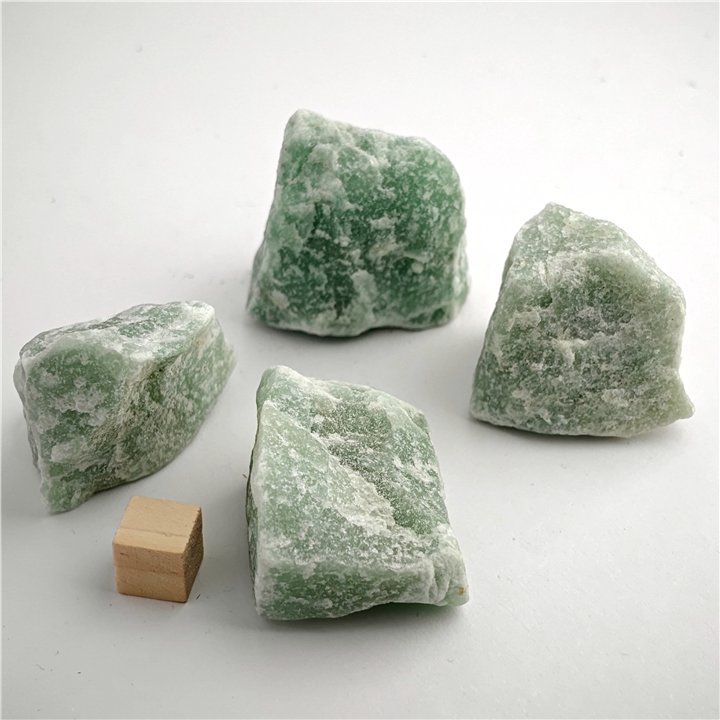 Green Aventurine Natural Rough Pieces - Brazil - 35-45mm