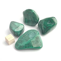 Malachite Large Tumble Stone - B Grade