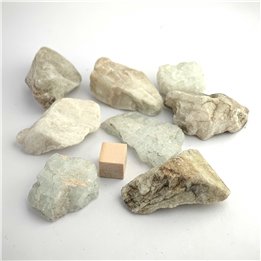 Aquamarine Opaque Beryl 35-45mm