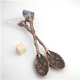 Ritual/Spell/Incense Spoon With Gemstone
