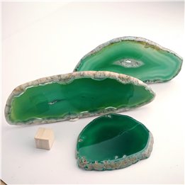 Agate Slice Green 50-75mm