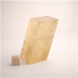 Honey Calcite Cube AA 