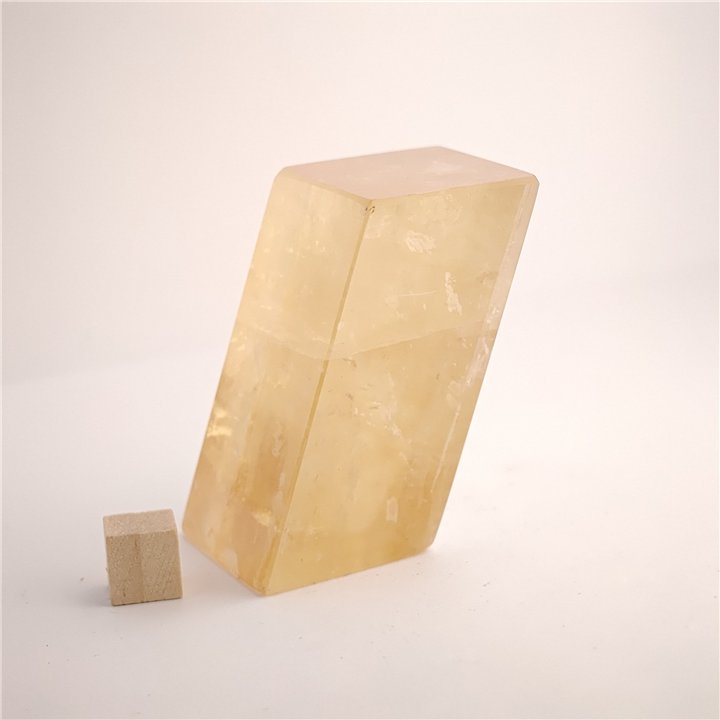 Honey Calcite Cube AA 