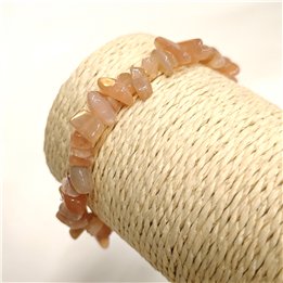 Sunstone Chip Bracelet