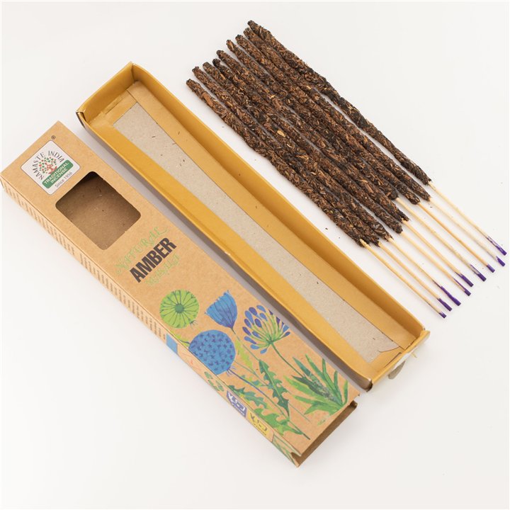 Amber Natural Botanical Masala Premium Incense Sticks