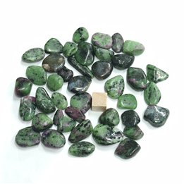 Ruby in Zoisite Small Tumblestone 10-20mm