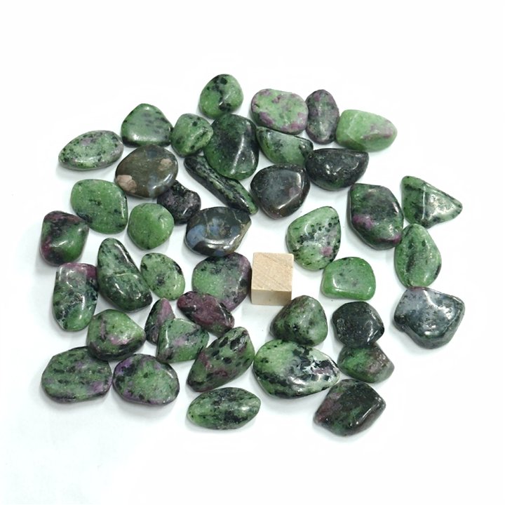 Ruby in Zoisite Small Tumblestone 10-20mm