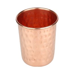Solid Copper Drinking Cup 270ml — Ayurveda & Moscow Mule