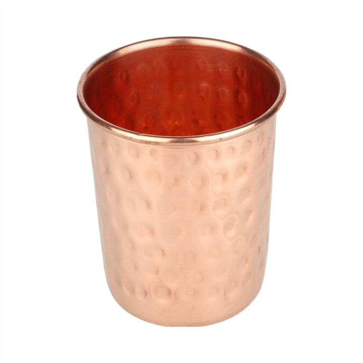 Solid Copper Drinking Cup 270ml — Ayurveda & Moscow Mule