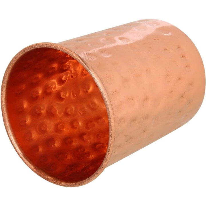 Solid Copper Drinking Cup 270ml — Ayurveda & Moscow Mule