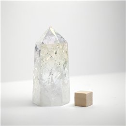 Angel Aura Ice Quartz Standing Point 50-60mm