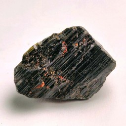 Chatoyant Green Black Tourmaline Natural Rough  2" 