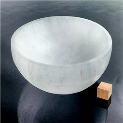 Selenite Bowl for Crystal Cleansing and Charging 8cm