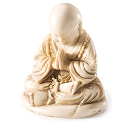 Praying Resin Buddha Monk