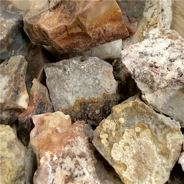 Crazy Lace Agate Rough 20-30mm