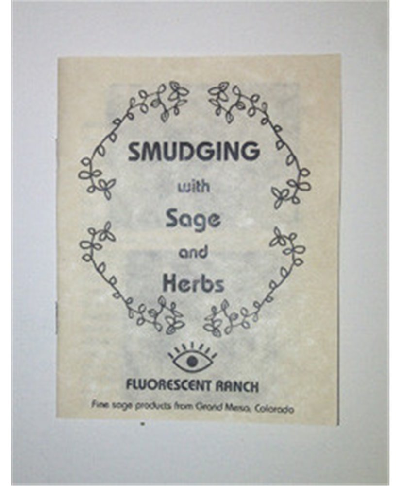 Booklet Smudging with Sage and Herbs